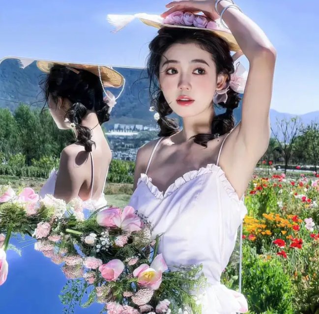 情挑盲女心